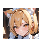 金髪 ＆ 幸せな笑顔0（個別スタンプ：38）