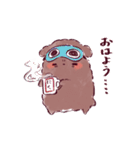 トイプードルのような何か＋‪α（個別スタンプ：1）