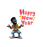 陽気なレゲエ男子（個別スタンプ：3）