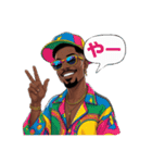 陽気なレゲエ男子（個別スタンプ：6）