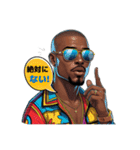 陽気なレゲエ男子（個別スタンプ：8）