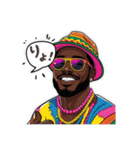 陽気なレゲエ男子（個別スタンプ：9）