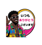 陽気なレゲエ男子（個別スタンプ：20）