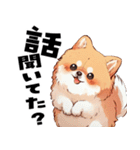 ペロっとポメラニアン（個別スタンプ：22）