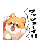 ペロっとポメラニアン（個別スタンプ：37）