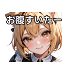 金髪 ＆ 幸せな笑顔（個別スタンプ：28）