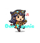 英語ドット絵スタンプ（個別スタンプ：24）