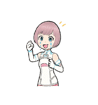 セカイちゃん by perfect world tokyo（個別スタンプ：7）
