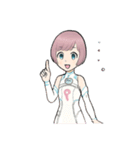 セカイちゃん by perfect world tokyo（個別スタンプ：8）