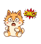 タイトル: ゴムゴム柴（しば）v.2（個別スタンプ：8）