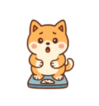 タイトル: ゴムゴム柴（しば）v.2（個別スタンプ：12）