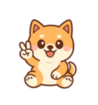 タイトル: ゴムゴム柴（しば）v.2（個別スタンプ：22）
