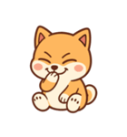 タイトル: ゴムゴム柴（しば）v.2（個別スタンプ：23）