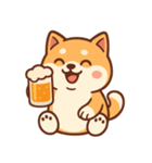 タイトル: ゴムゴム柴（しば）v.2（個別スタンプ：32）