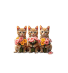 ねこ ねこ ねこたち（個別スタンプ：2）