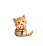 ねこ ねこ ねこたち（個別スタンプ：4）