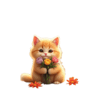 ねこ ねこ ねこたち（個別スタンプ：5）