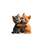 ねこ ねこ ねこたち（個別スタンプ：7）