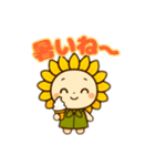 夏のひまわりくんの楽しい日常（個別スタンプ：3）