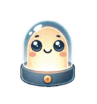エクステリア キャラ＆インパクトシール（個別スタンプ：9）