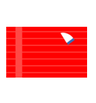 提灯-ひらがな- [ 3 ]（個別スタンプ：10）