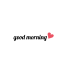 英字 シンプル文字 英単語 ハート 24（個別スタンプ：2）
