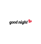 英字 シンプル文字 英単語 ハート 24（個別スタンプ：5）
