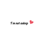 英字 シンプル文字 英単語 ハート 24（個別スタンプ：13）