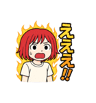 あかがみのクールなスタンプ（個別スタンプ：26）