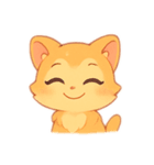キラにゃんの日常（個別スタンプ：14）