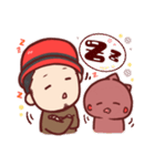 トモハッピーとカードン（個別スタンプ：23）