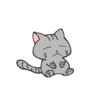 しましまねこスタンプ3（個別スタンプ：1）