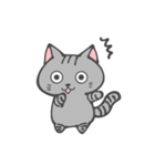 しましまねこスタンプ3（個別スタンプ：5）