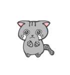 しましまねこスタンプ3（個別スタンプ：6）