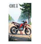 モトクロスバイクコレクション大百科（個別スタンプ：9）