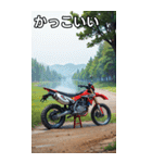 モトクロスバイクコレクション大百科（個別スタンプ：21）