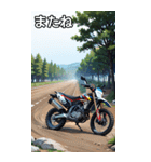 モトクロスバイクコレクション大百科（個別スタンプ：23）