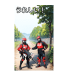 モトクロスバイクコレクション大百科（個別スタンプ：24）