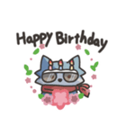 おおかみときつね[お祝い＆イベント]（個別スタンプ：4）