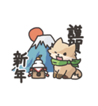 おおかみときつね[お祝い＆イベント]（個別スタンプ：5）