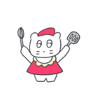 ベベニャンが来ました、(韓国語-日本語)6（個別スタンプ：30）