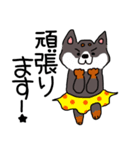柴犬めいちゃんのニコニコスタンプ（個別スタンプ：5）