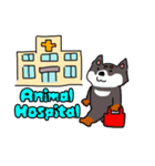 柴犬めいちゃんのニコニコスタンプ（個別スタンプ：6）