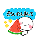 毎年使える♡夏の輝くフルーツのスタンプ（個別スタンプ：15）