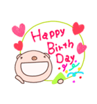 無難吹き出しスタンプなかいさんちのぶた（個別スタンプ：8）