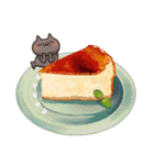 しろとくろ ぱーと30 すいーつ！（個別スタンプ：4）