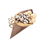 しろとくろ ぱーと30 すいーつ！（個別スタンプ：10）