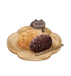 しろとくろ ぱーと30 すいーつ！（個別スタンプ：36）