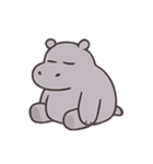 ぐうたらカバHugoの何もしない日常（個別スタンプ：9）