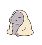 ぐうたらカバHugoの何もしない日常（個別スタンプ：14）